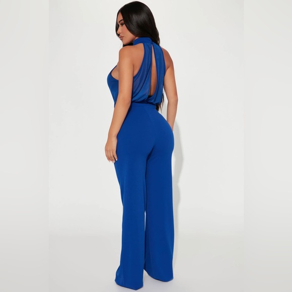 🦋🌀Blue Jumpsuit🌀🦋 - Picture 3 of 6